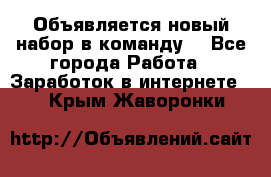 Объявляется новый набор в команду! - Все города Работа » Заработок в интернете   . Крым,Жаворонки